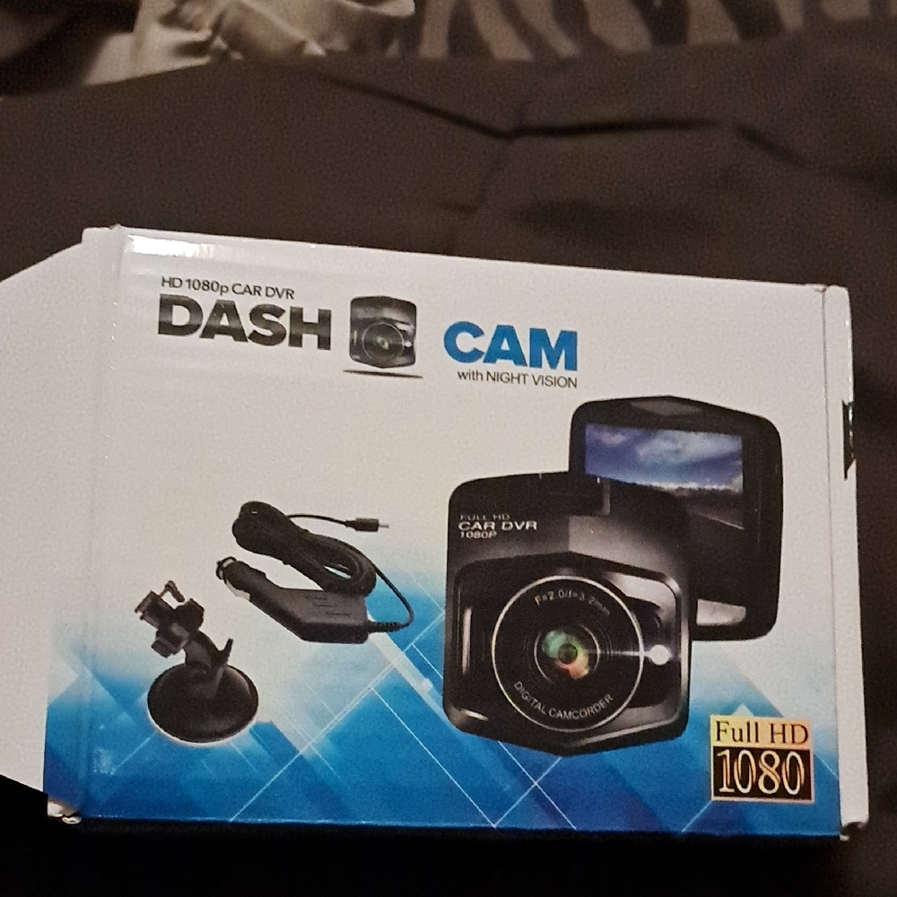 HD 1080p Car DVR Dash Cam with Night Vision